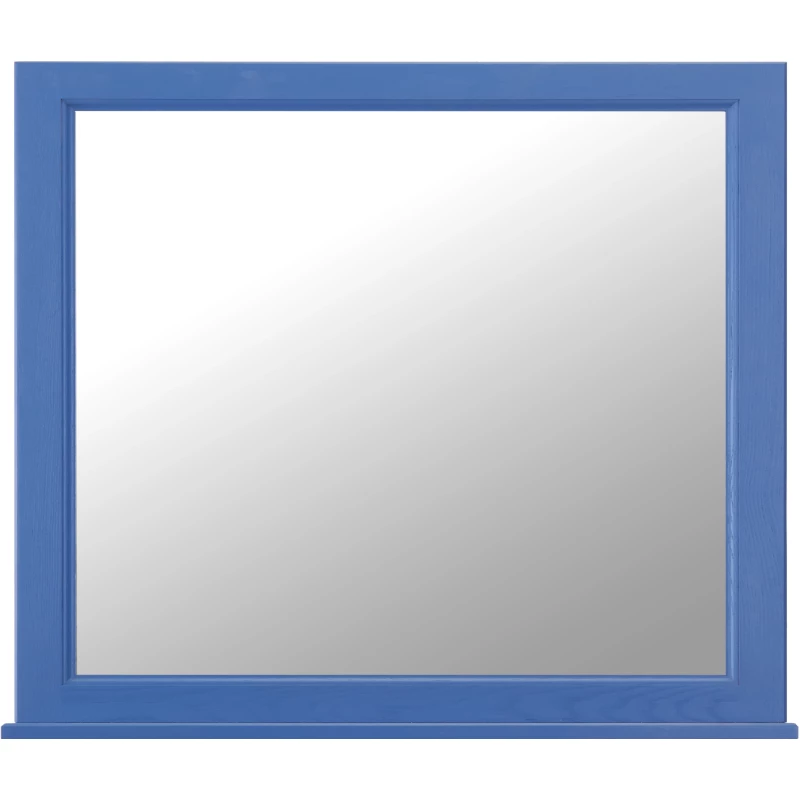 Зеркало 95,8x85 см синий матовый ASB-Woodline Толедо 4607947232776