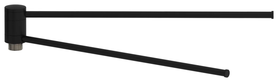 Полотенцедержатель 37,89 см черный матовый Сунержа 31-2003-0400