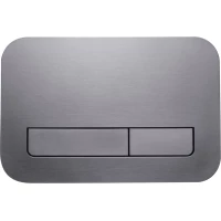 Кнопка смыва Vincea VFP-201GM для инсталляции, вороненая сталь