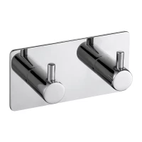 Крючок Omnires Strong ST30120CR двойной, для ванны, хром