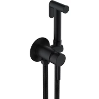 Гигиенический душ Cezares CZR-SET-DA1-ID2-FMM120-NOP со смесителем, черный матовый