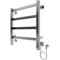 Полотенцесушитель электрический Terminus Ното П4 4670078544513 550x530, ТЭН правый, хром