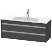 Тумба графит матовый 120 см Duravit Ketho KT643104949