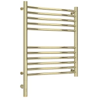 Полотенцесушитель электрический 600x500 шампань МЭМ левый Сунержа Флюид 3.0 020-5820-6050