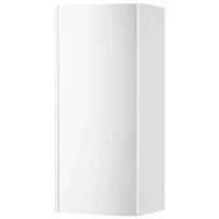 Шкаф одностворчатый подвесной 34x75 см белый глянец Акватон Астера 1A195503AS01R