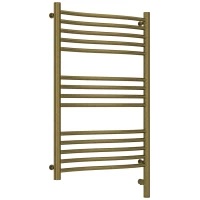 Полотенцесушитель электрический 800x500 состаренная бронза МЭМ правый Сунержа Флюид 3.0 05-5821-8050