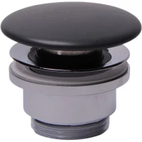 Донный клапан для раковины Plumberia Selection IXO XO212GB универсальный, темно-серый матовый