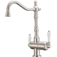 Смеситель для кухни Zorg ZR 326 YF SATIN с подключением к фильтру, сатин