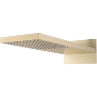 Верхний душ Boheme Fusion 419-G 230 мм, золотой