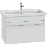 Тумба с раковиной белый глянец 81,5 см Санта Вегас 226036 + FOCTEP80