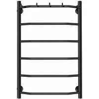 Полотенцесушитель водяной Secado Агата 1К 4673739222973 800x432, черный матовый