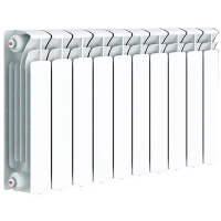 Радиатор биметаллический Rifar Base 350 10 секций RB35010