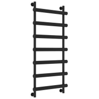 Полотенцесушитель водяной 1200x500 черный матовый Сунержа Атлант 31-0226-1250