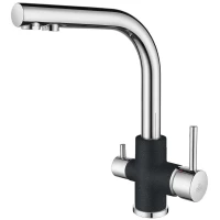 Смеситель для кухни с подключением к фильтру Paulmark Essen Es213011-BLCR