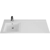 Раковина над стиральной машиной 120x48,5 см Onika 612001