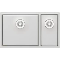 Кухонная мойка Florentina Оптима-HM OHM.460/220.400.В.20.S.10 74x44 см, нержавеющая сталь