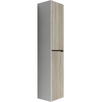 Пенал Sancos Smart PSM35E подвесной L/R, дуб бардолино/белый глянец