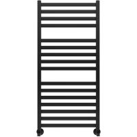 Полотенцесушитель водяной Aquatek Лира П16 AQ KP1610BL 1100x530, черный матовый