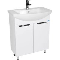 Тумба белый 65,6 см Viant Лима VLIM70BA-T2ST