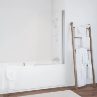 Шторка на ванну Vegas Glass EV 70 08 10 R 71 см R, профиль хром, стекло сатин