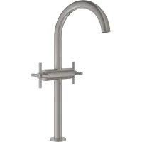 Смеситель для раковины Grohe Atrio New 21044DC3 с донным клапаном, суперсталь