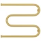Полотенцесушитель водяной 500x650 золотой матовый Сунержа М-образный+ 032-4007-5065 - 2