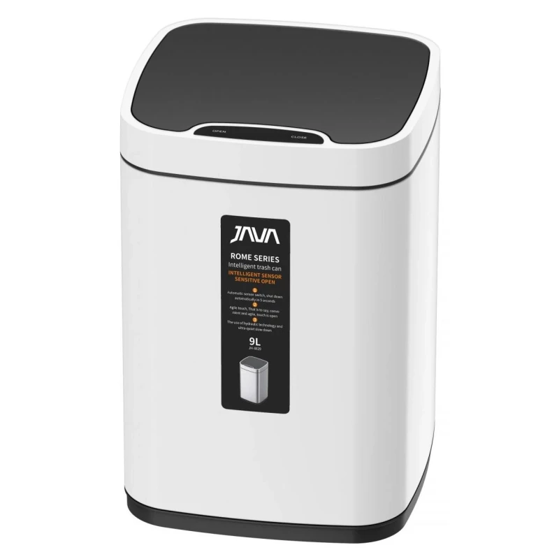 Мусорное ведро 9л Java S-883-9W Мусорное ведро 9л Java S-883-9W