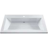 Раковина Uperwood Olivia ROlivia80wg 80x45 см, накладная, белый