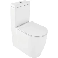 Унитаз-компакт Jacob Delafon Soprano UJAK102-0 + ETAK212-0 + E33127-0 безободковый, с сиденьем микролифт, белый