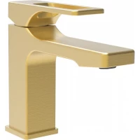 Смеситель для раковины Splenka S55.10.03 золотой матовый