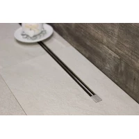 Душевой трап (лоток) Pestan Confluo Slim Line 13100031 45 см, с решеткой, щелевой, матовый хром